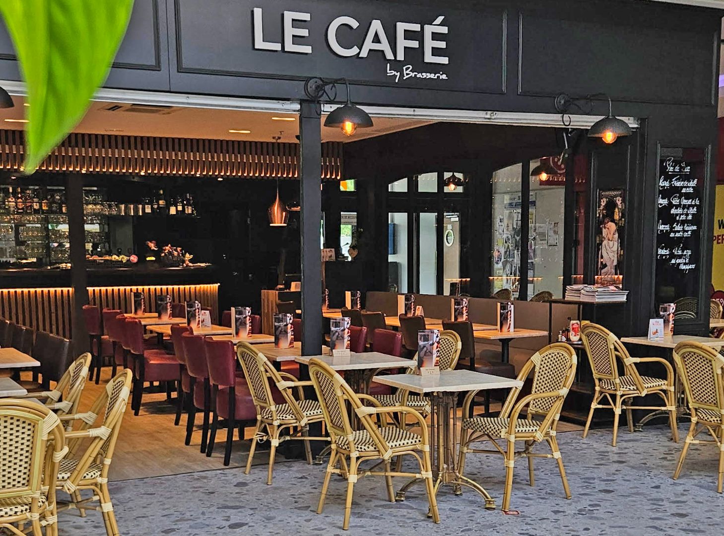 Plat de tagliatelles maison au Café Douaire